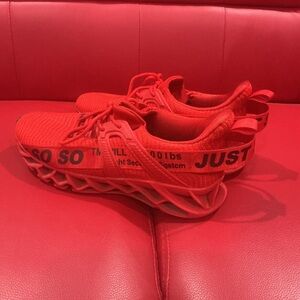 Red Athletic Sneakers